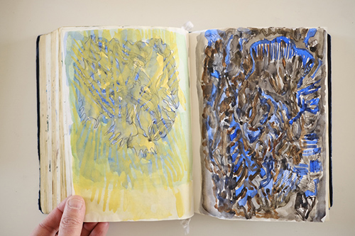 sketchbooks | carnet-2016 | &copy; patrice de Santa Coloma