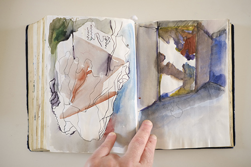 sketchbooks | carnet-2016 | &copy; patrice de Santa Coloma
