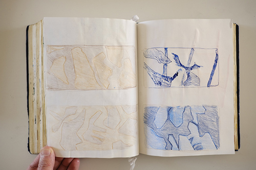 sketchbooks | carnet-2016 | &copy; patrice de Santa Coloma