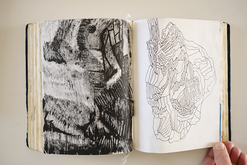 sketchbooks | carnet-2016 | &copy; patrice de Santa Coloma