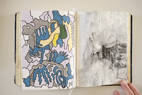 sketchbooks | carnet-2016 | &copy; patrice de Santa Coloma