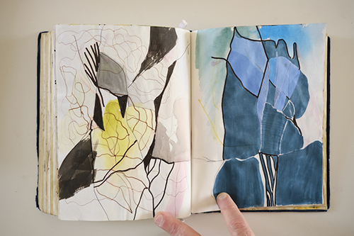 sketchbooks | carnet-2016 | &copy; patrice de Santa Coloma