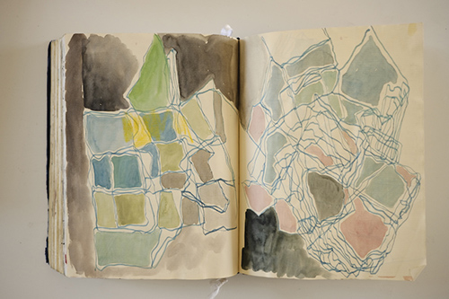 sketchbooks | carnet-2016 | &copy; patrice de Santa Coloma