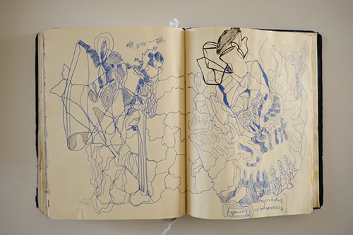 sketchbooks | carnet-2016 | &copy; patrice de Santa Coloma