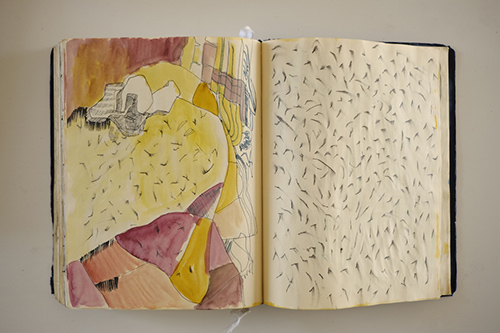 sketchbooks | carnet-2016 | &copy; patrice de Santa Coloma