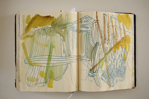 sketchbooks | carnet-2016 | &copy; patrice de Santa Coloma
