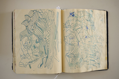 sketchbooks | carnet-2016 | &copy; patrice de Santa Coloma