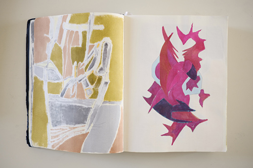sketchbooks | carnet-2016 | &copy; patrice de Santa Coloma