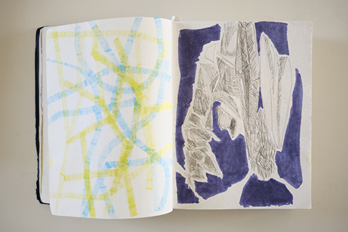 sketchbooks | carnet-2016 | &copy; patrice de Santa Coloma