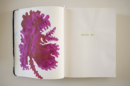 sketchbooks | carnet-2016 | &copy; patrice de Santa Coloma