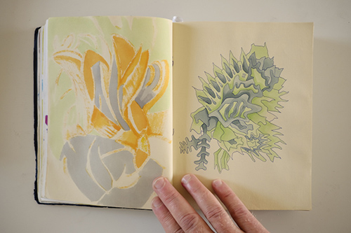 sketchbooks | carnet-2016 | &copy; patrice de Santa Coloma