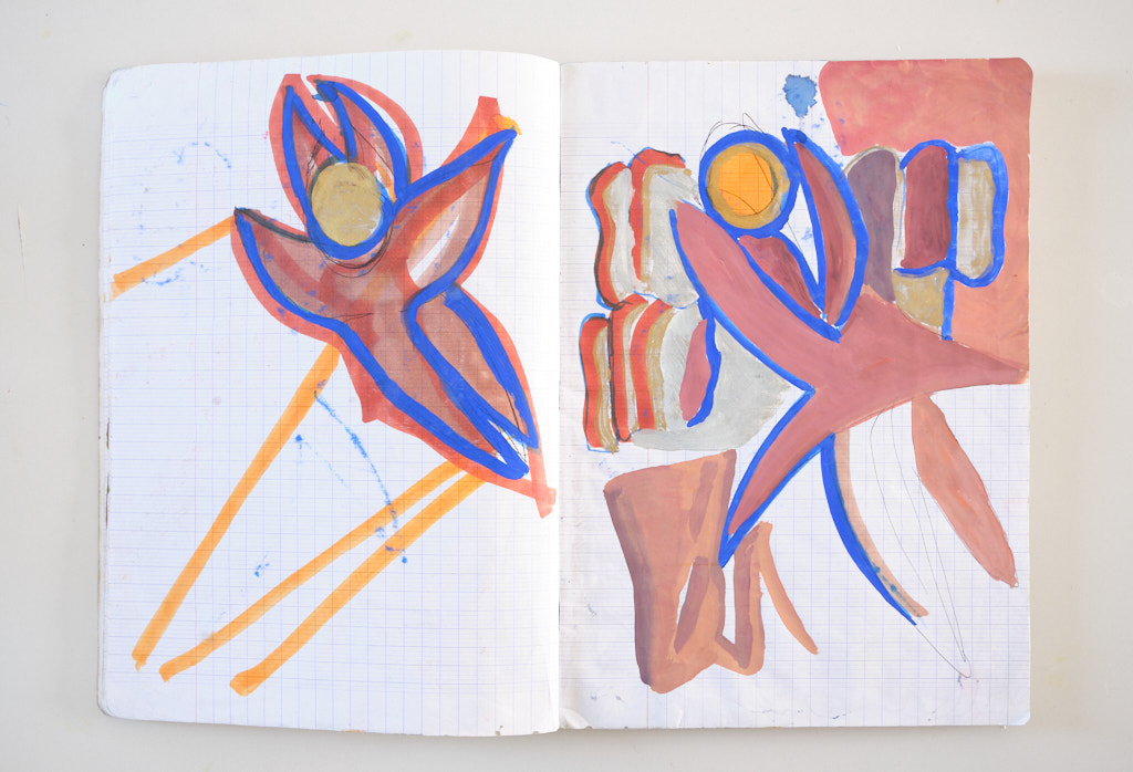 sketchbooks | carnet-giotto | © patrice de Santa Coloma