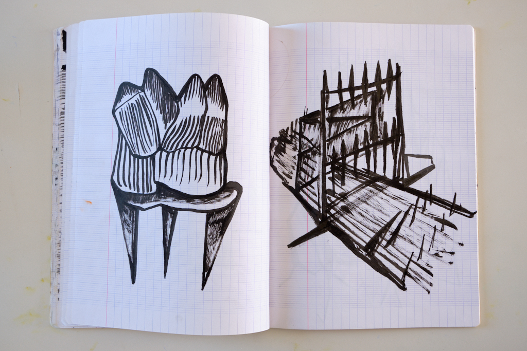 sketchbooks | carnet-ida-premsel | © patrice de Santa Coloma