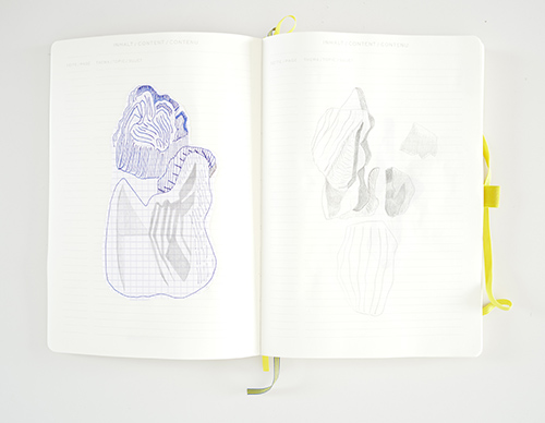 drawings | cristae | &copy; patrice de Santa Coloma
