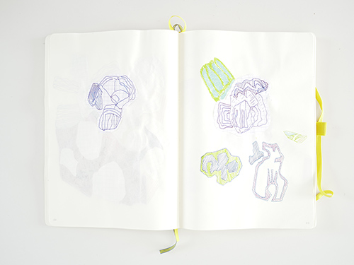 drawings | cristae | &copy; patrice de Santa Coloma
