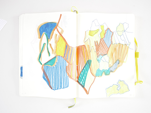 drawings | cristae | &copy; patrice de Santa Coloma