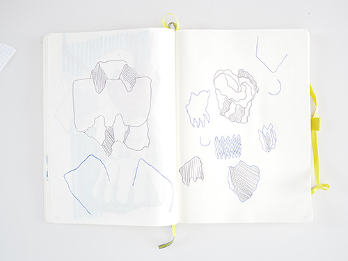 drawings | cristae | &copy; patrice de Santa Coloma