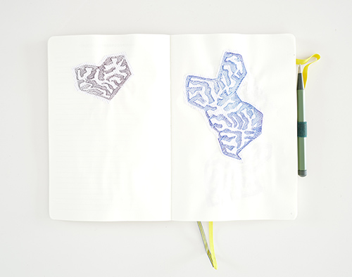drawings | cristae | &copy; patrice de Santa Coloma