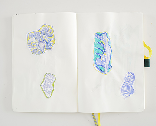 drawings | cristae | &copy; patrice de Santa Coloma