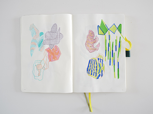 drawings | cristae | &copy; patrice de Santa Coloma