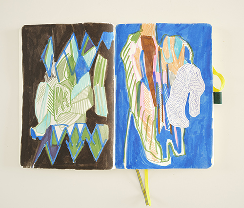 drawings | cristae | &copy; patrice de Santa Coloma
