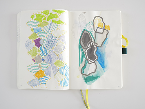 drawings | cristae | &copy; patrice de Santa Coloma
