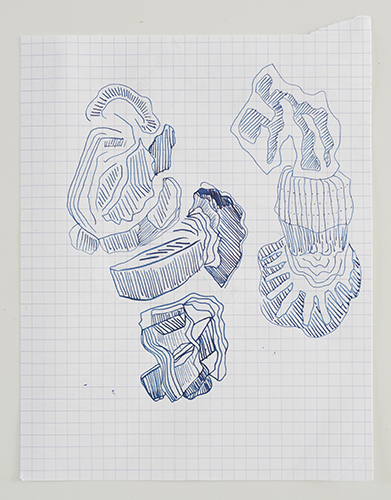 drawings | cristae | &copy; patrice de Santa Coloma