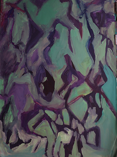 peintures | el-cruce-de-los-andes | &copy; patrice de Santa Coloma