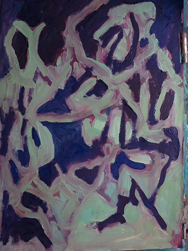 peintures | el-cruce-de-los-andes | &copy; patrice de Santa Coloma