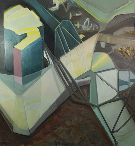 pinturas | polyptico | &copy; patrice de Santa Coloma