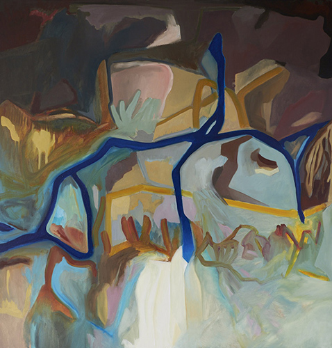 pinturas | polyptico | &copy; patrice de Santa Coloma