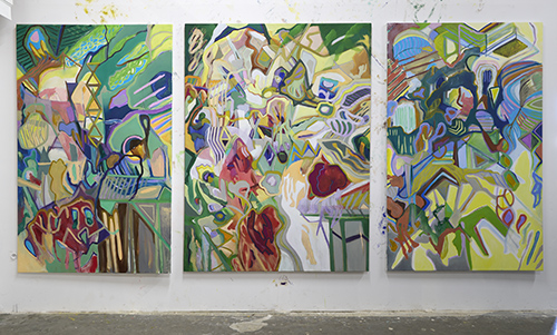 paintings | syntonies | &copy; patrice de Santa Coloma