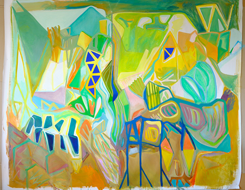 paintings | telas-sueltas | &copy; patrice de Santa Coloma